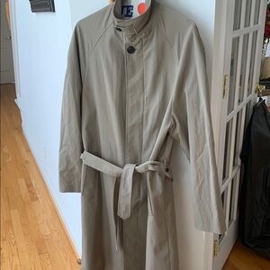 Men's ZARA Tan Trench Coat